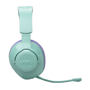 JBL Quantum 360 Wireless, zaļa/lillā - Bezvadu austiņas ar mikrofonu