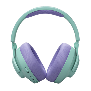 JBL Quantum 360 Wireless, zaļa/lillā - Bezvadu austiņas ar mikrofonu
