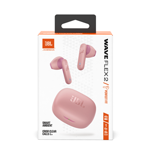 JBL Wave Flex 2, розовый - Полностью беспроводные наушники