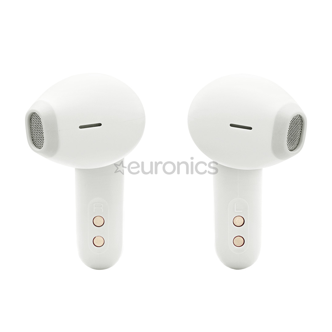 JBL Wave Flex 2, balta - Bezvadu austiņas