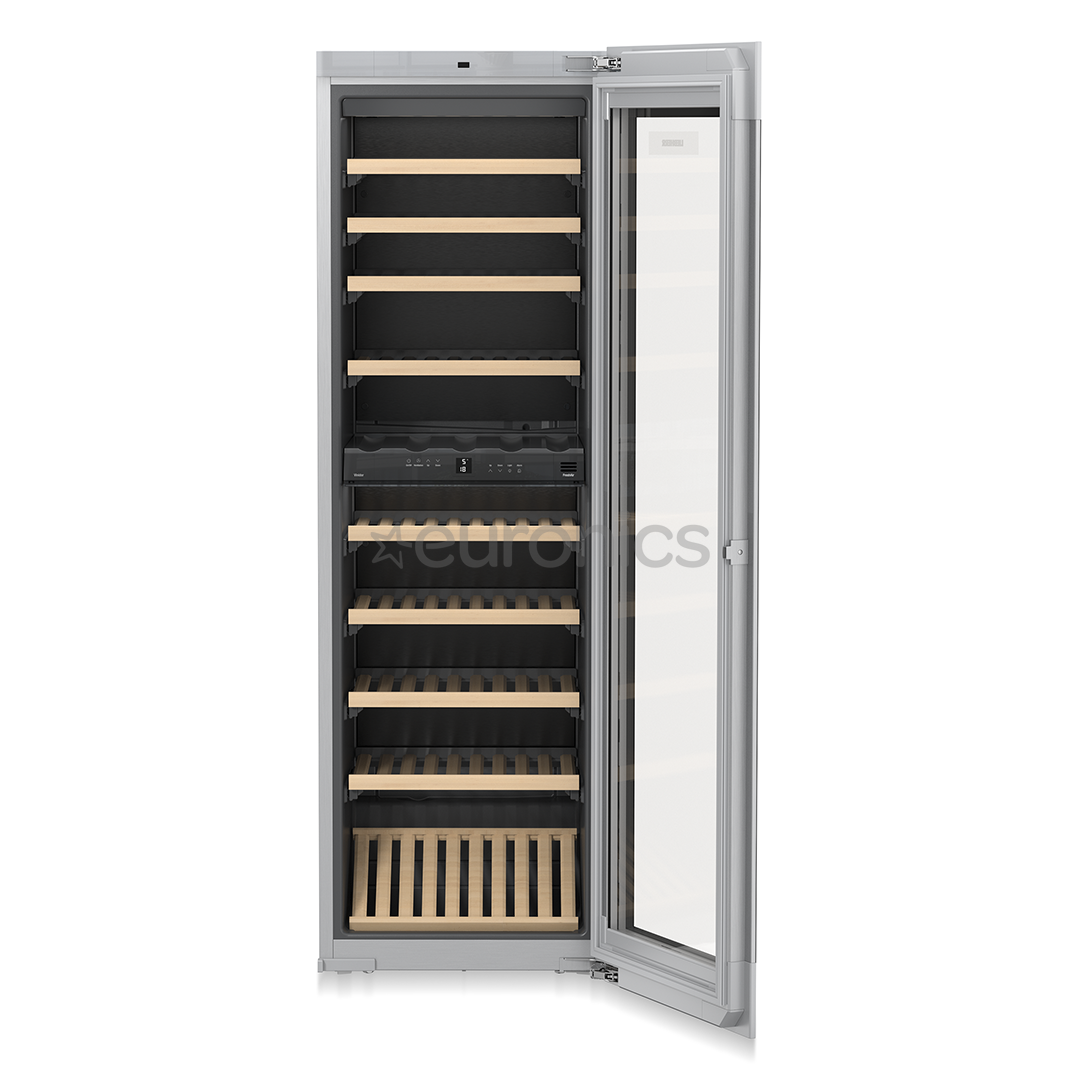 Liebherr, 83 bottles, height 182 cm, black - Built-in Wine Cabinet