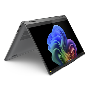 Lenovo IdeaPad 5 2-in-1 14Q8X9, 14'', OLED, X Plus, 16 GB, 512 GB, Copilot+, ENG, pelēka - Portatīvais dators