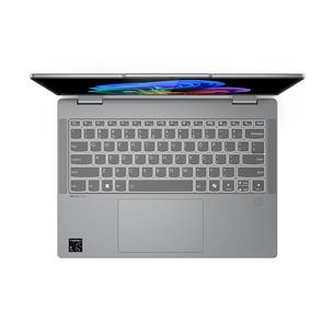 Lenovo IdeaPad 5 2-in-1 14Q8X9, 14'', OLED, X Plus, 16 GB, 512 GB, Copilot+, ENG, pelēka - Portatīvais dators