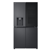LG, NoFrost, 638 L, augstums 180 cm, melna - SBS Ledusskapis
