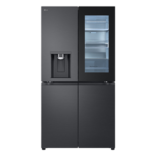 LG, NoFrost, 638 L, augstums 180 cm, melna - SBS Ledusskapis