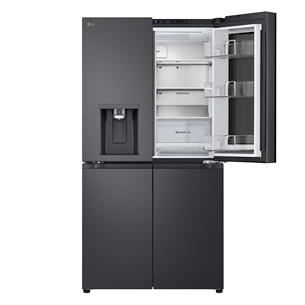 LG, NoFrost, 638 L, augstums 180 cm, melna - SBS Ledusskapis