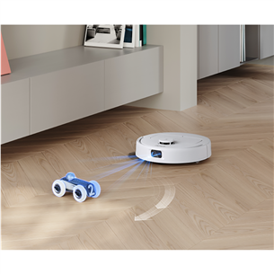 Ecovacs Deebot N30 Pro Omni, Wet & Dry, balta - Robots putekļu sūcējs