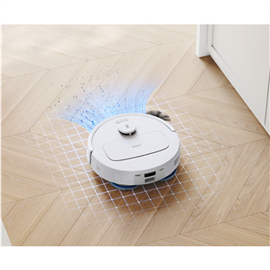Ecovacs Deebot N30 Pro Omni, Wet & Dry, balta - Robots putekļu sūcējs