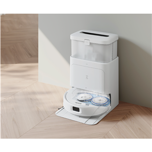Ecovacs Deebot N30 Pro Omni, Wet & Dry, balta - Robots putekļu sūcējs