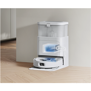 Ecovacs Deebot N30 Pro Omni, Wet & Dry, balta - Robots putekļu sūcējs