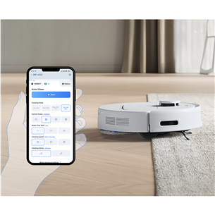 Ecovacs Deebot N30 Pro Omni, Wet & Dry, balta - Robots putekļu sūcējs