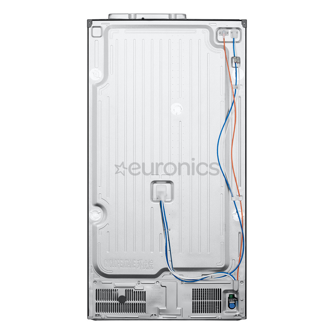 LG, InstaView, 628 L, augstums 179 cm, melna - SBS Ledusskapis