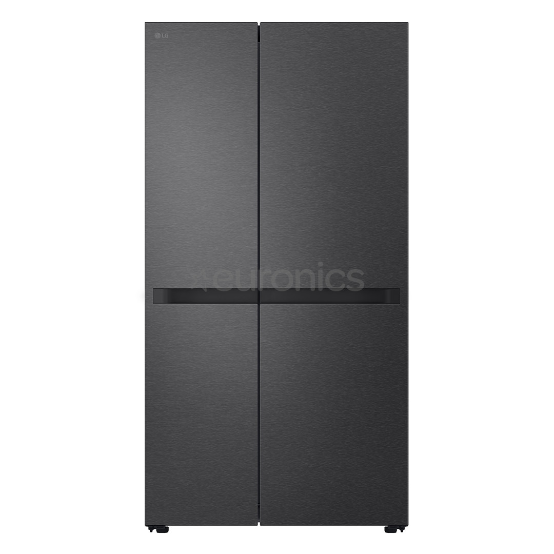 LG, NoFrost, 664 L, augstums 179 cm, melna - Ledusskapis