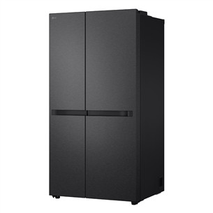 LG, NoFrost, 664 L, augstums 179 cm, melna - Ledusskapis