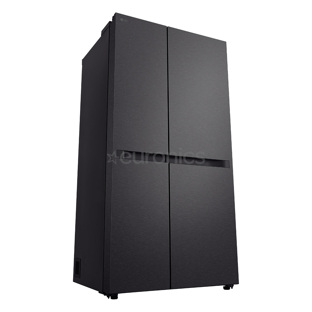 LG, NoFrost, 664 L, augstums 179 cm, melna - Ledusskapis