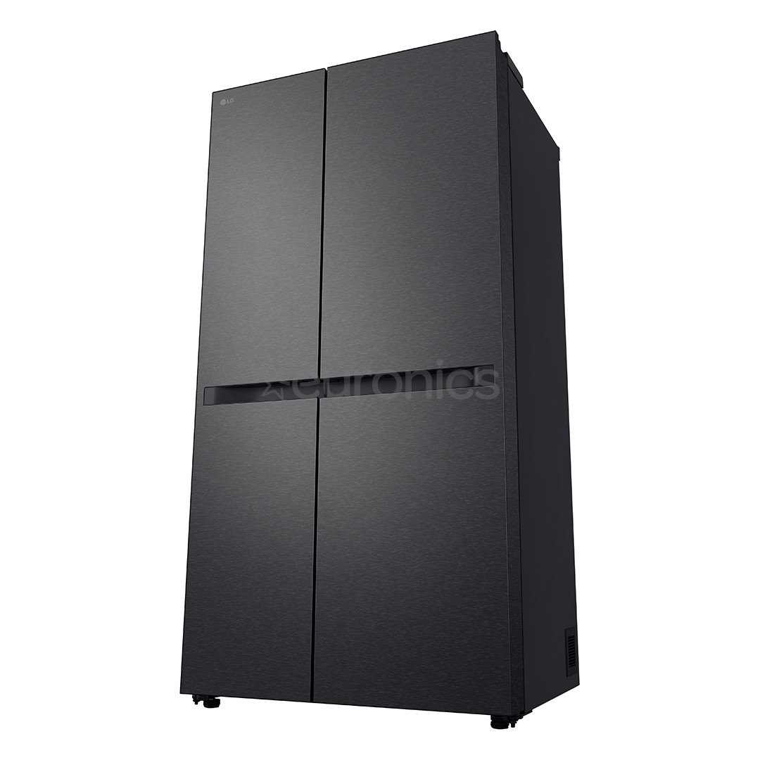 LG, NoFrost, 664 L, augstums 179 cm, melna - Ledusskapis