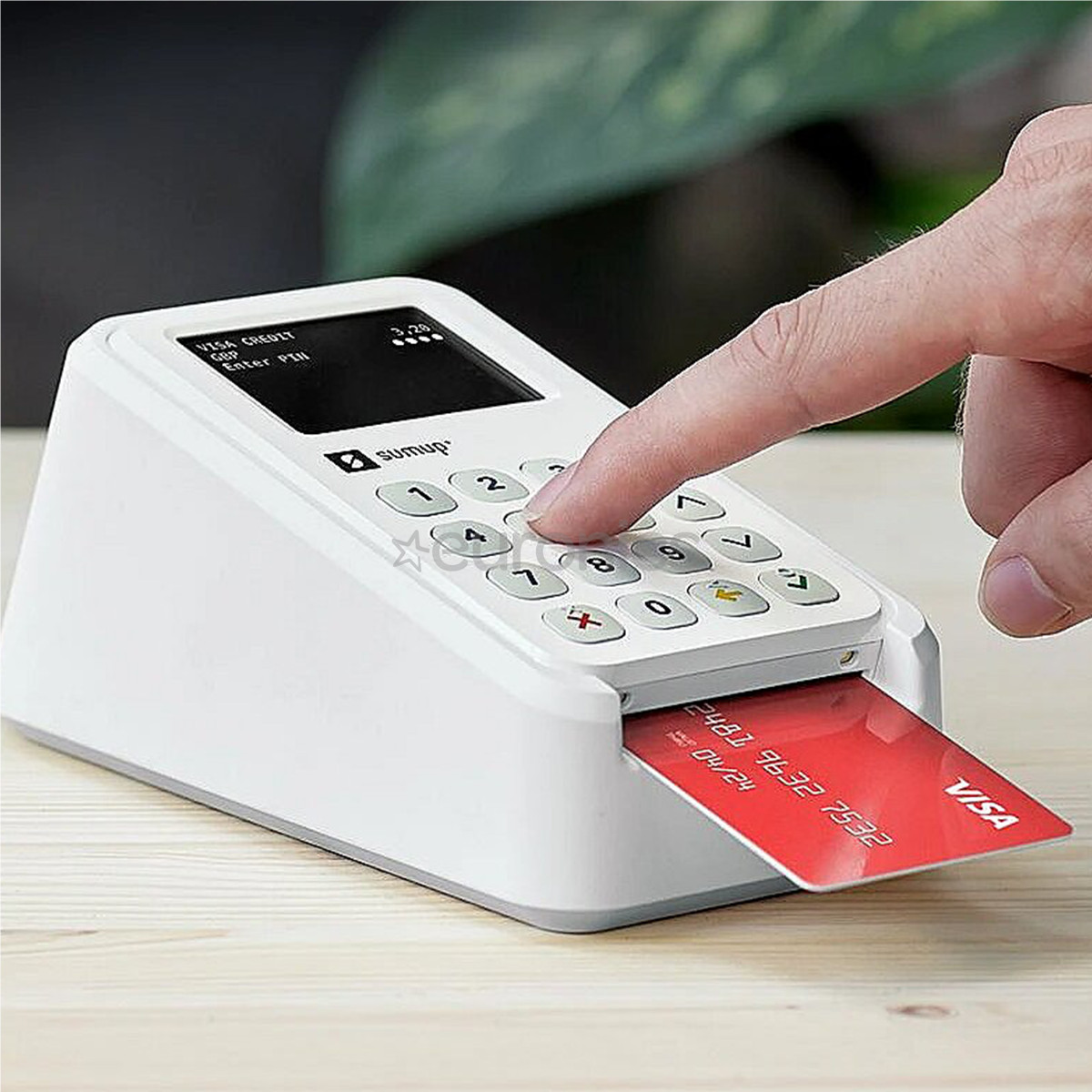 SumUp 3G Payment Kit, balta - Maksājumu karšu terminālis ar čeku printeri