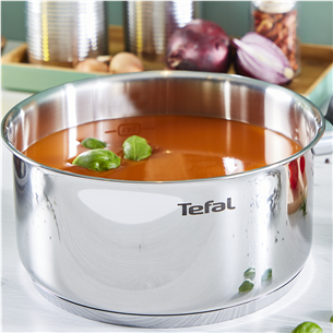 Tefal Cook Eat, 7 priekšmeti, 16/20/24 cm - Katlu komplekts + vāki