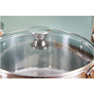 Tefal Cook Eat, 16/20/24 cm, 7 pc set - Saucepan + stewpots + lids