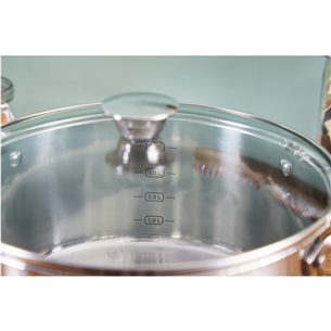 Tefal Cook Eat, 7 priekšmeti, 16/20/24 cm - Katlu komplekts + vāki