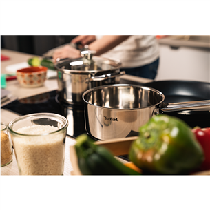 Tefal Cook Eat, 7 priekšmeti, 16/20/24 cm - Katlu komplekts + vāki