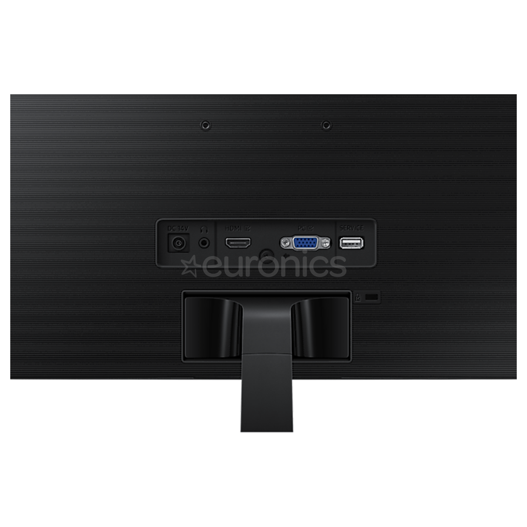 Samsung S36GD, 24'', 100 Hz, VA, FHD, ieliekts, melna - Monitors
