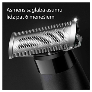 Braun Series X, melna - Skuveklis/trimmeris