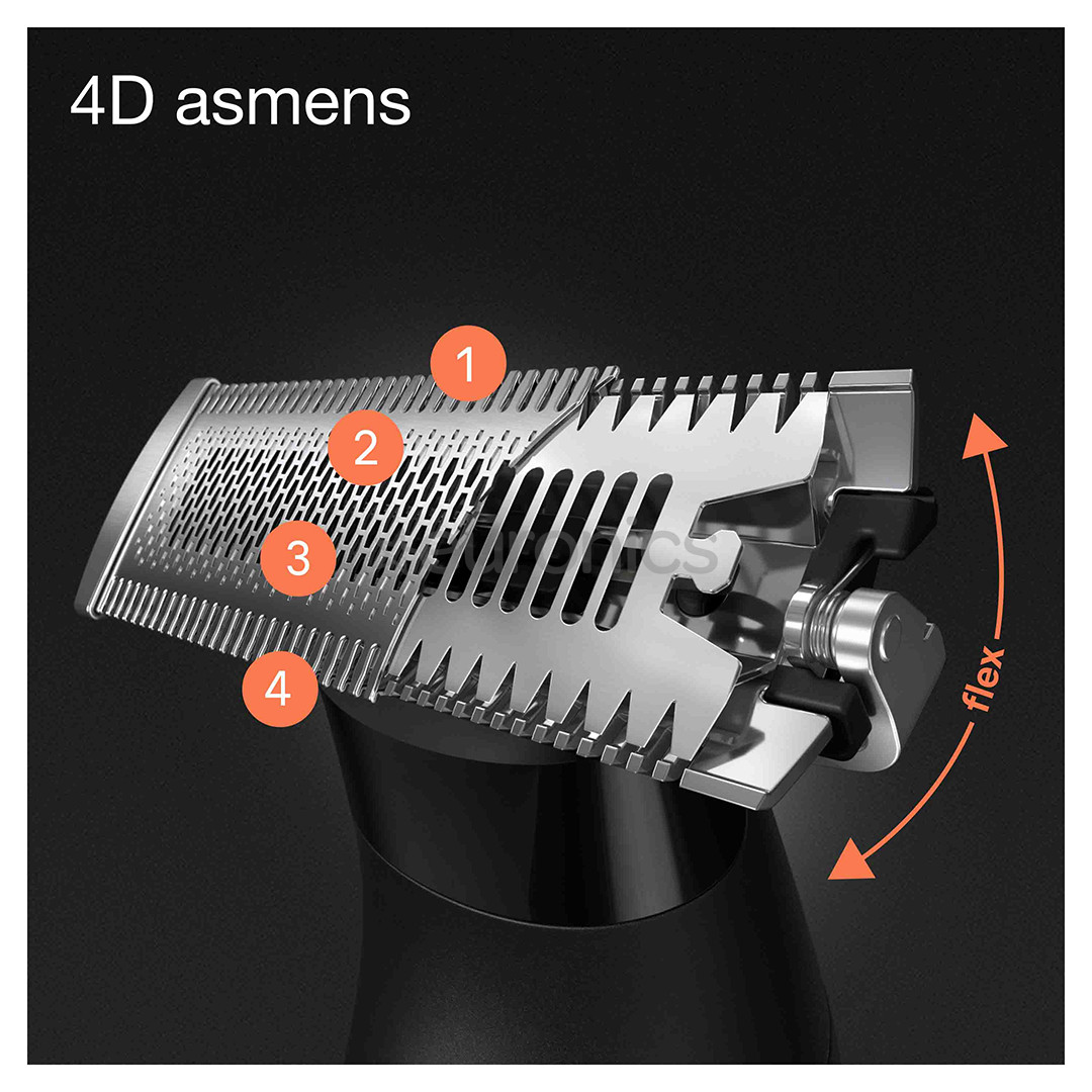 Braun Series X, black - Hybrid shaver