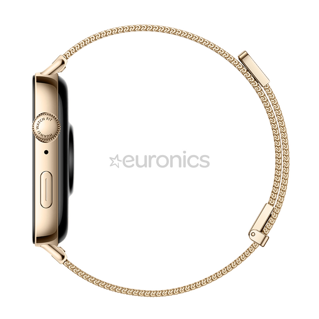 Huawei Watch Fit 3, zelta - Viedpulkstenis