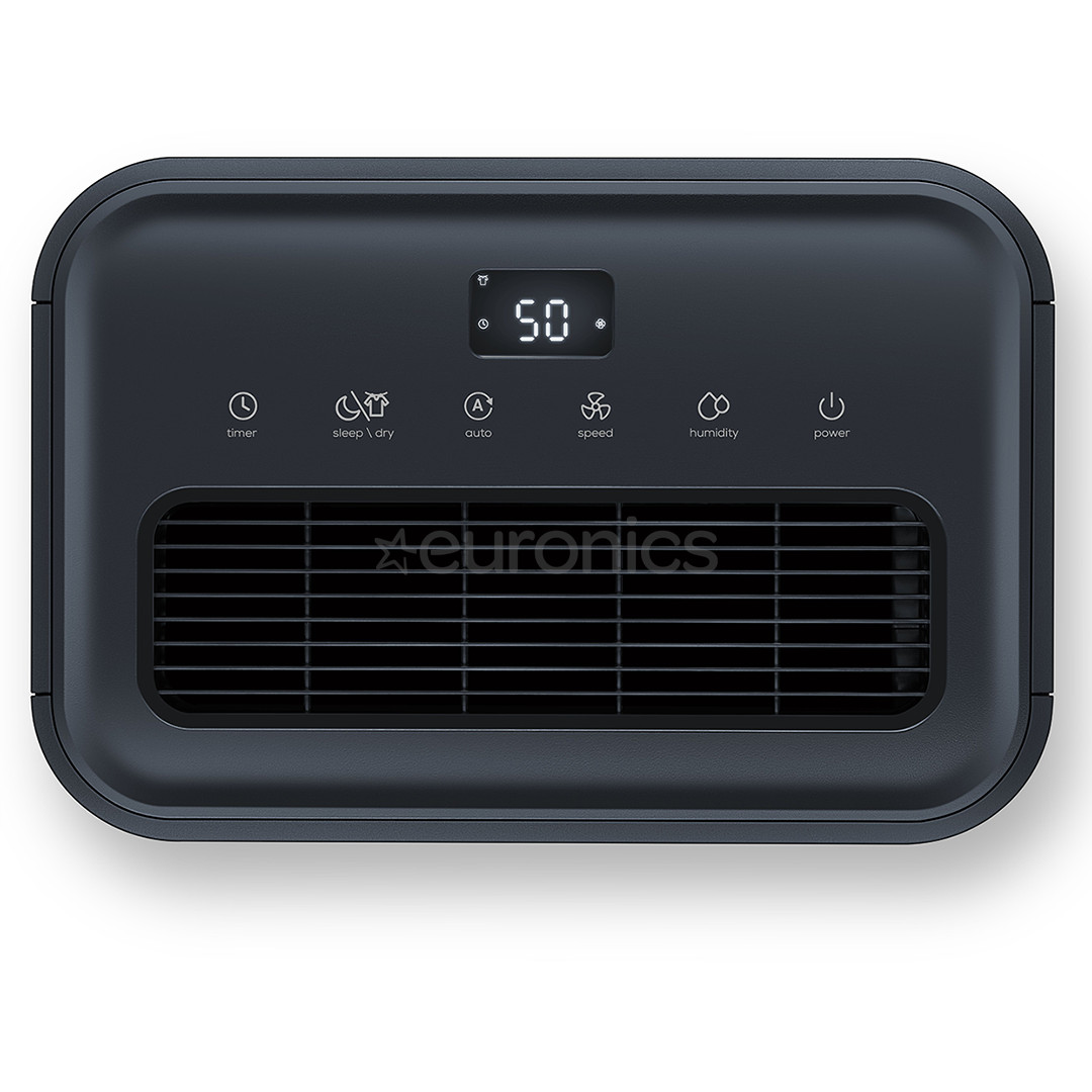 Beurer, 60 m², melna - Gaisa sausinātājs