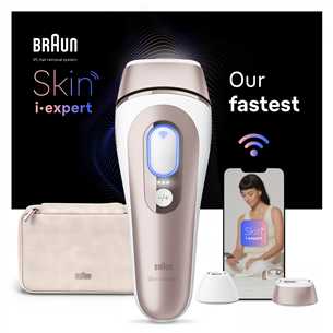 Braun IPL Skin i-Expert Pro 7 PL7147, balta/zelta - Fotoepilators