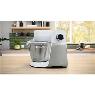 Bosch, Series 6, 1600 W, balta - Virtuves kombains