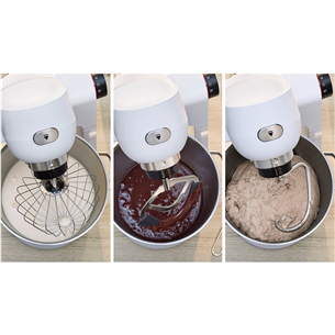 Bosch, Series 6, 1600 W, balta - Virtuves kombains