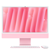 Apple iMac 24" (2024), M4 10C/10C, 16 ГБ, 256 ГБ, RUS, розовый - Настольный компьютер "все в одном"