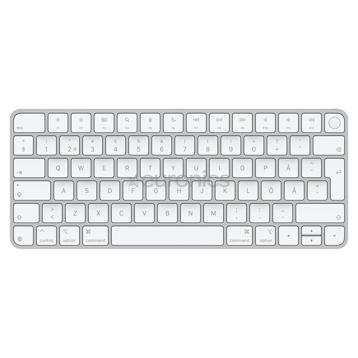 Apple Magic Keyboard with Touch ID, SWE, white - Wireless keyboard