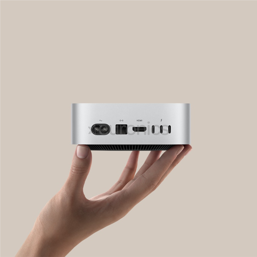 Apple Mac Mini (2024) M4 10C/10C, 16 GB, 512 GB, sudraba - Dators
