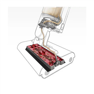 Dyson WashG1, melna/zila - Bezvadu cieto grīdu tīrītājs