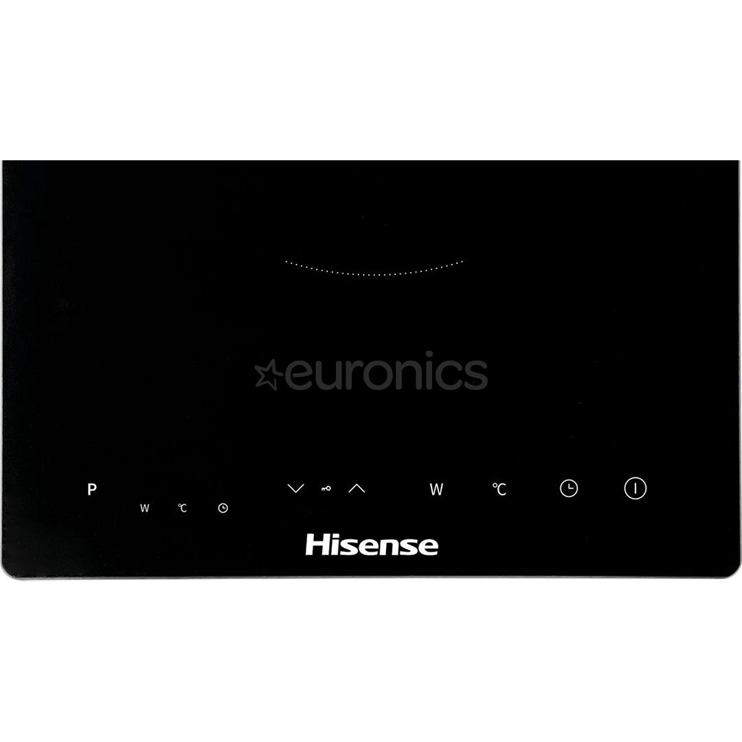 Hisense, 2000 W, melna - Indukcijas galda plīts