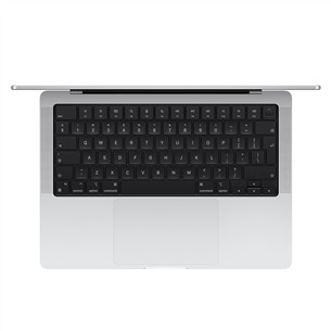 Apple MacBook Pro 14 (2024) M4, 10C/10C, 16 ГБ, 512 ГБ, ENG, серебристый - Ноутбук