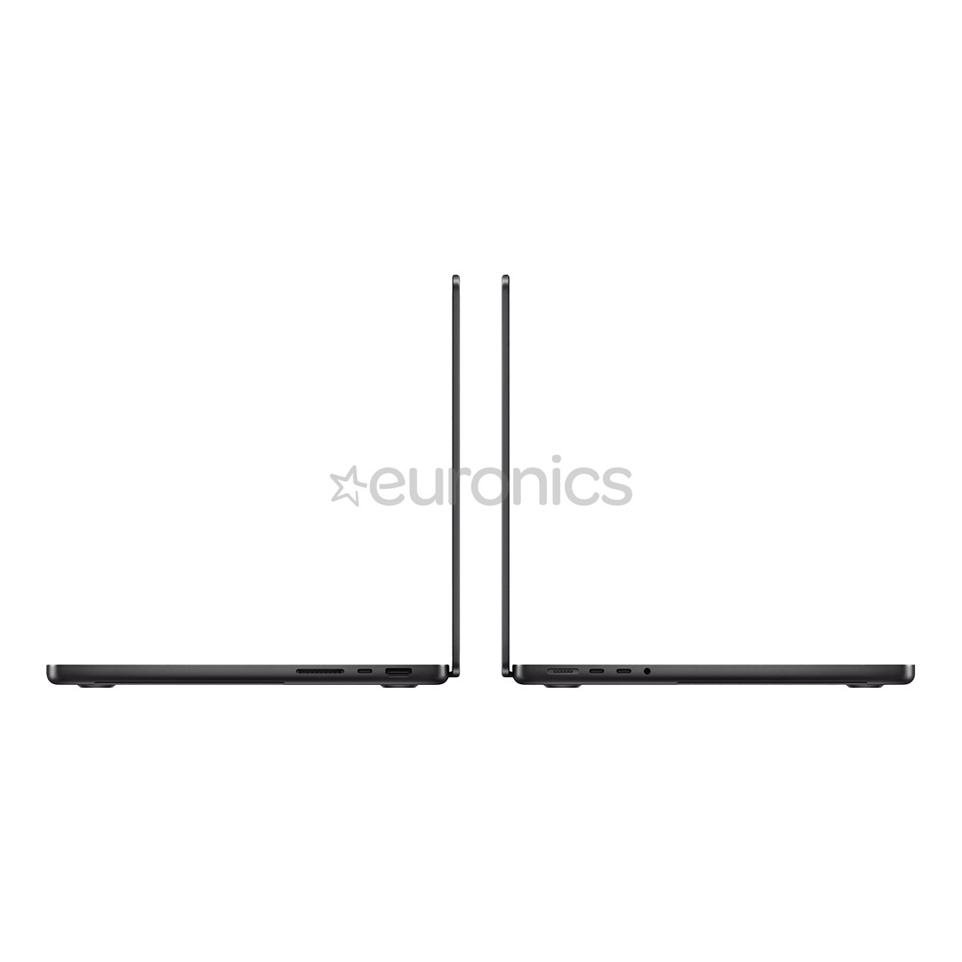 Apple MacBook Pro 14 (2024) M4, 10C/10C, 24 GB, 1 TB, RUS, melna - Portatīvais dators
