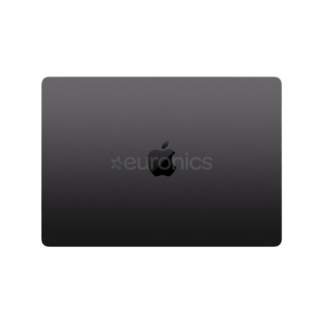 Apple MacBook Pro 14 (2024) M4, 10C/10C, 24 GB, 1 TB, RUS, melna - Portatīvais dators
