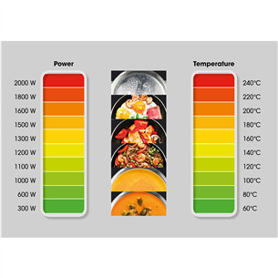 Hisense, 2000 W, melna - Indukcijas galda plīts