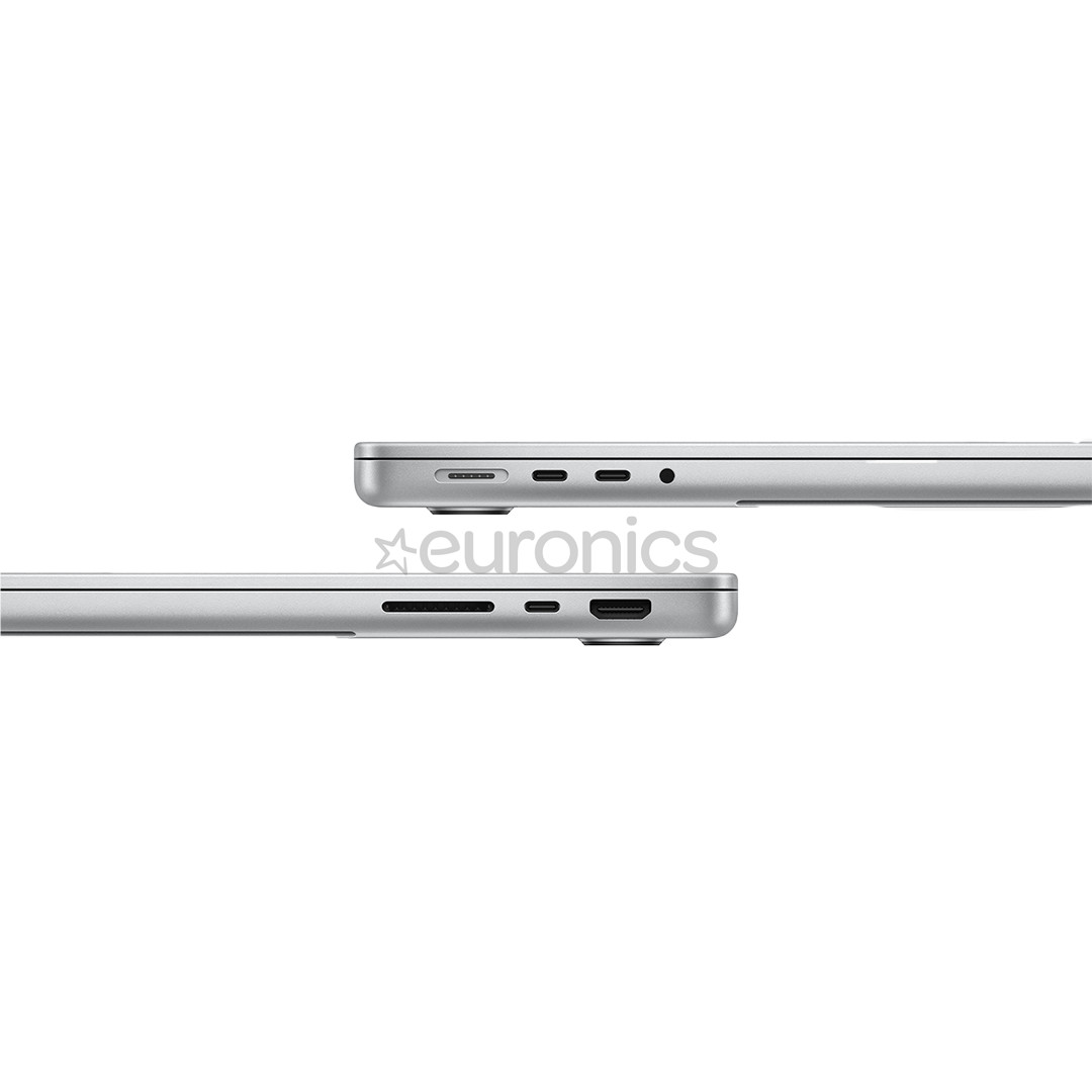 Apple MacBook Pro 14 (2024) M4 Pro, 12C/16C, 24 GB, 512 GB, SWE, sudraba - Portatīvais dators