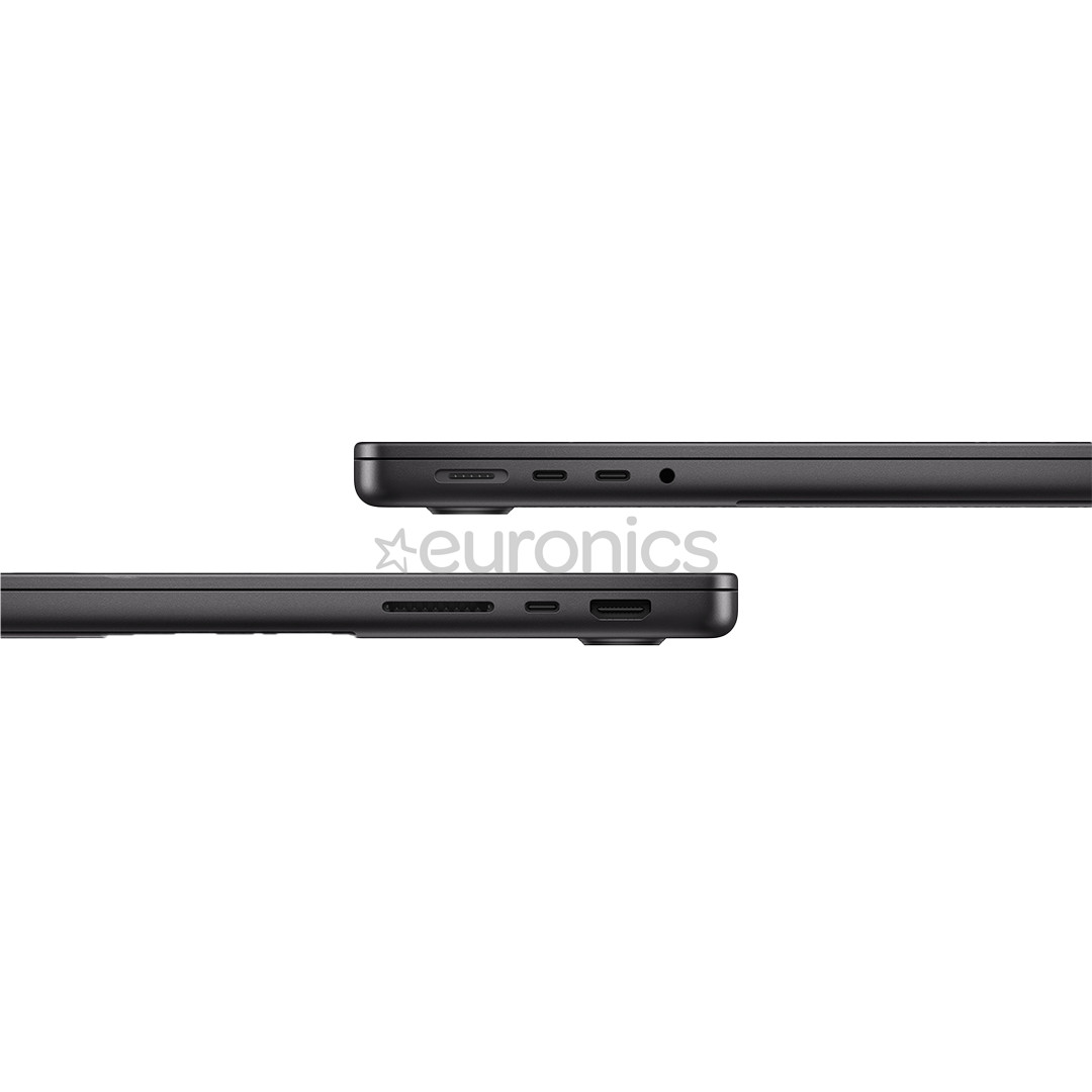 Apple MacBook Pro 14 (2024) M4 Pro, 12C/16C, 24 GB, 512 GB, RUS, melna - Portatīvais dators