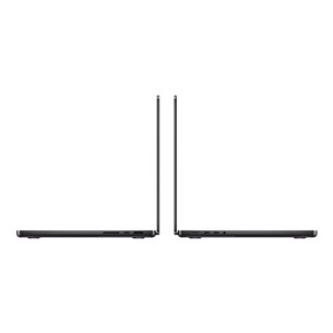 Apple MacBook Pro 14 (2024) M4 Pro, 12C/16C, 24 GB, 512 GB, SWE, melna - Portatīvais dators