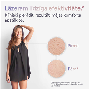 Braun IPL Skin i-Expert Pro 7 PL7147, balta/zelta - Fotoepilators