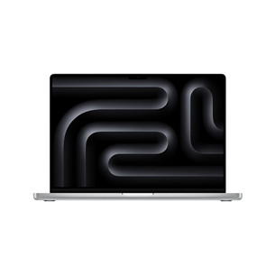 Apple MacBook Pro 16 (2024) M4 Pro, 14C/20C, 24 GB, 512 GB, RUS, sudraba - Portatīvais dators