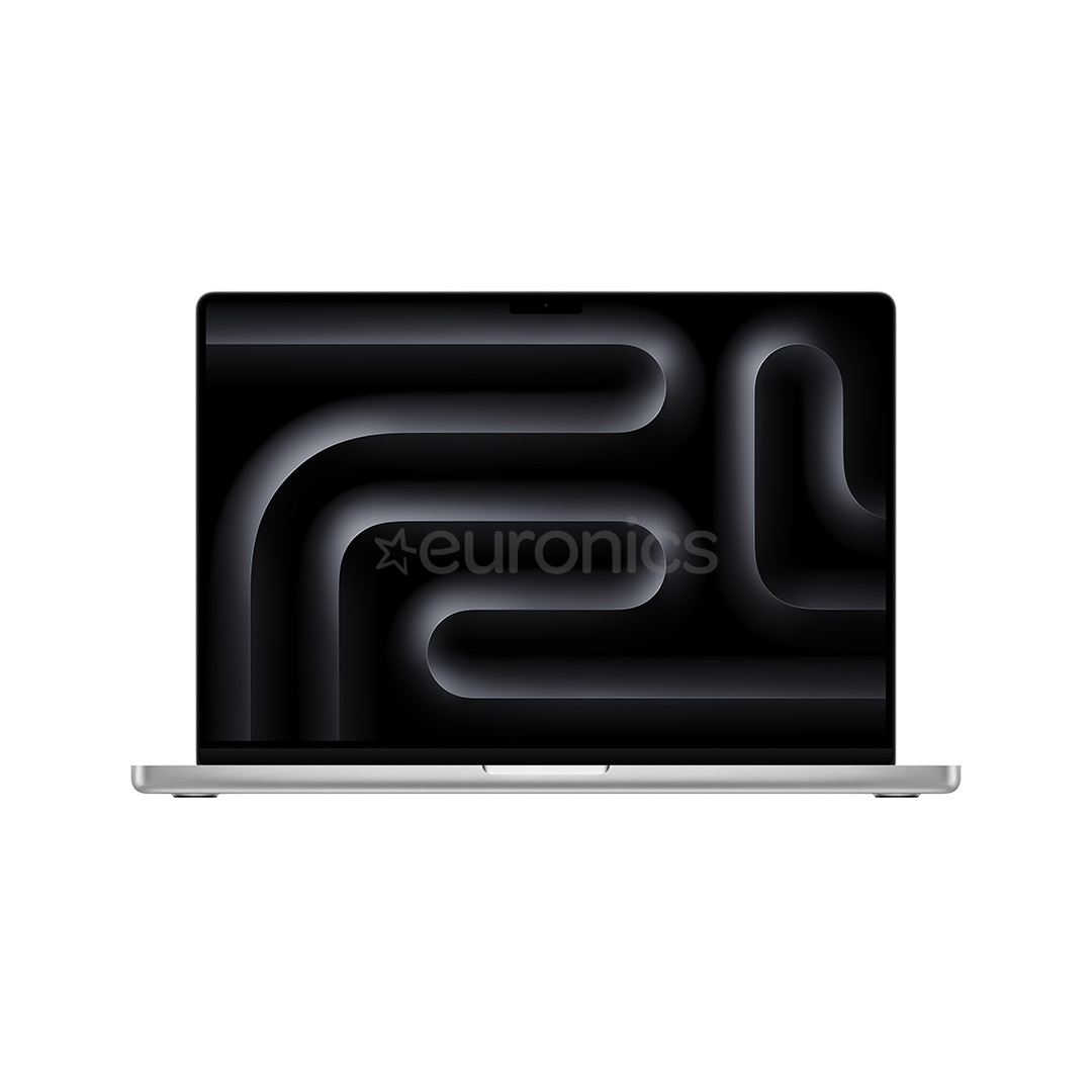 Apple MacBook Pro 16 (2024) M4 Pro, 14C/20C, 24 GB, 512 GB, RUS, sudraba - Portatīvais dators