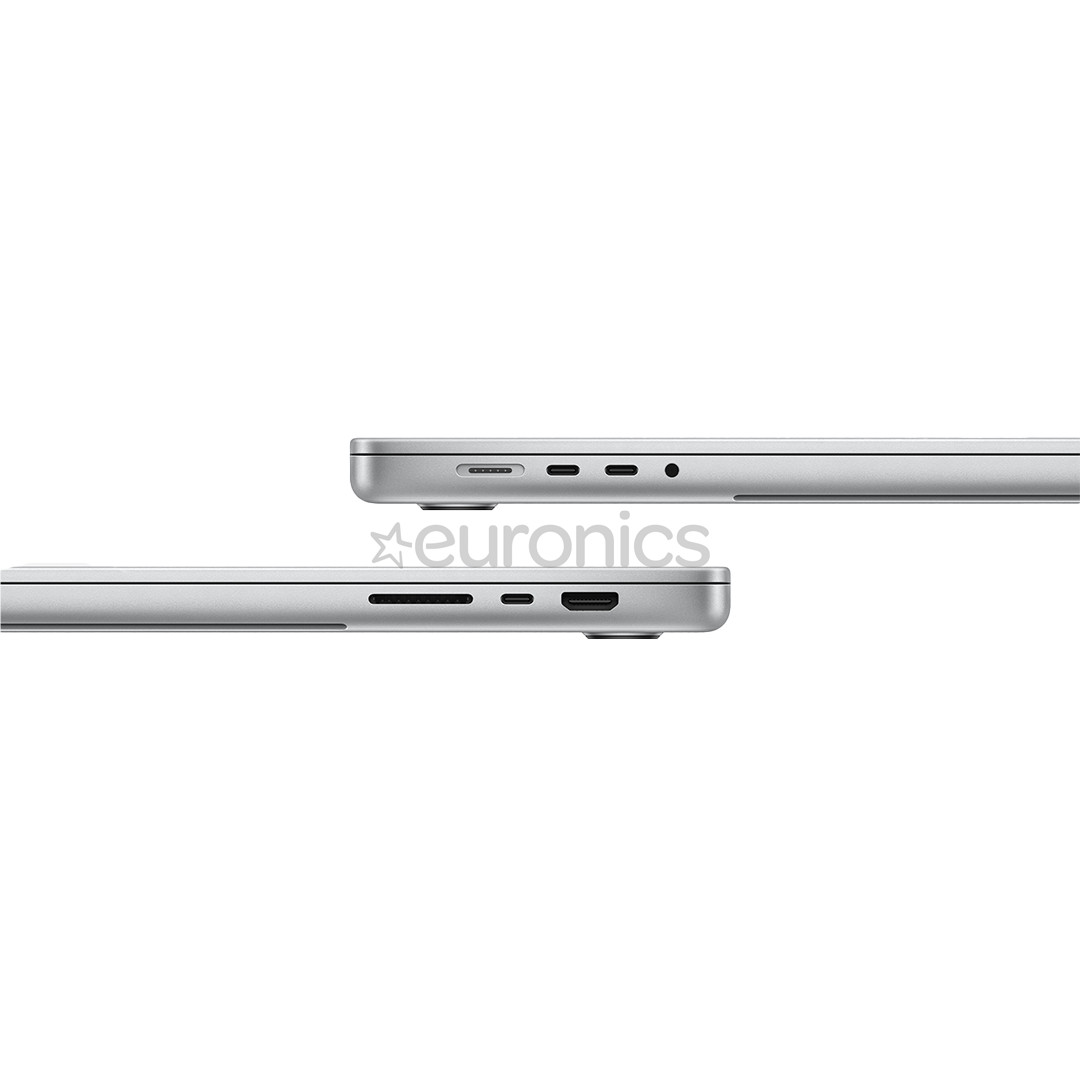 Apple MacBook Pro 16 (2024) M4 Pro, 14C/20C, 48 GB, 512 GB, ENG, sudraba - Portatīvais dators
