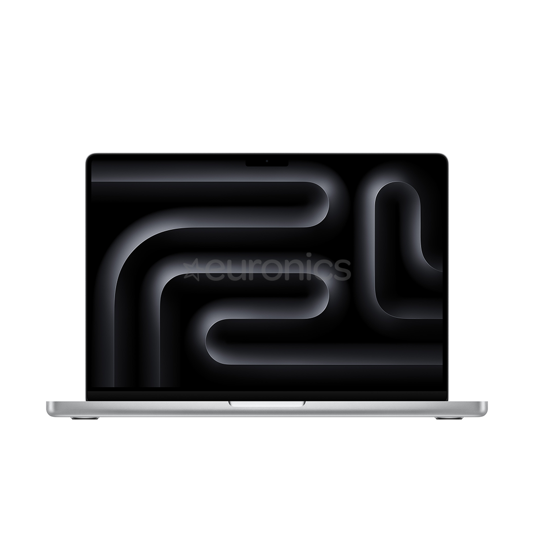 Apple MacBook Pro 14 (2024) M4 Max, 14C/32C, 36 GB, 1 TB, ENG, sudraba - Portatīvais dators